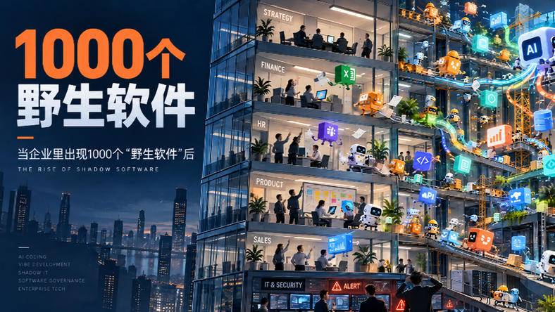 当企业里出现1000个“野生软件”后